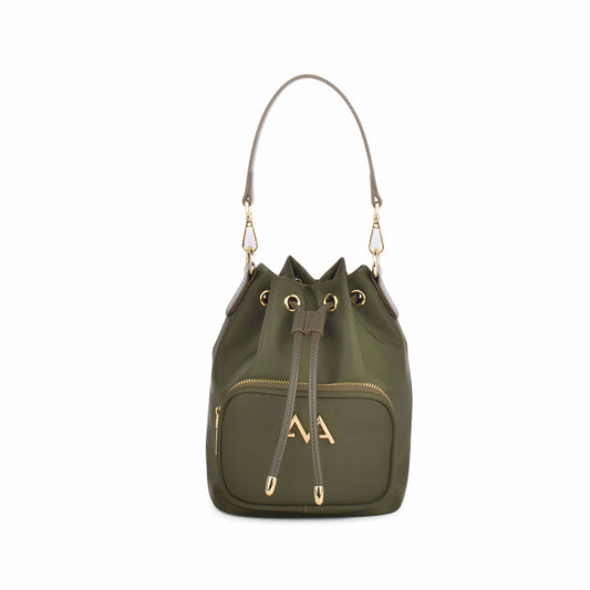 Betinna Bucket Bag- Army Green